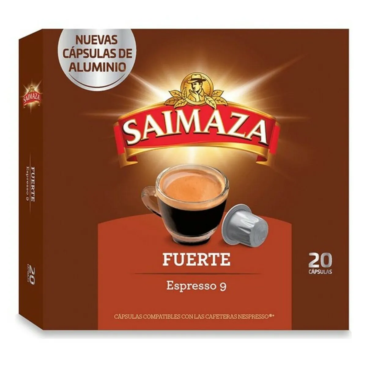 Capsule di caffè Saimaza Espresso 9 (20 uds)