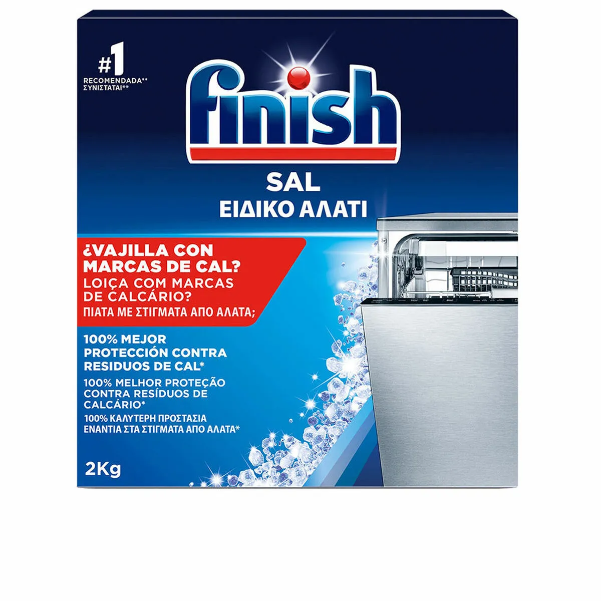 Sale per Lavastoviglie Finish 2 Kg