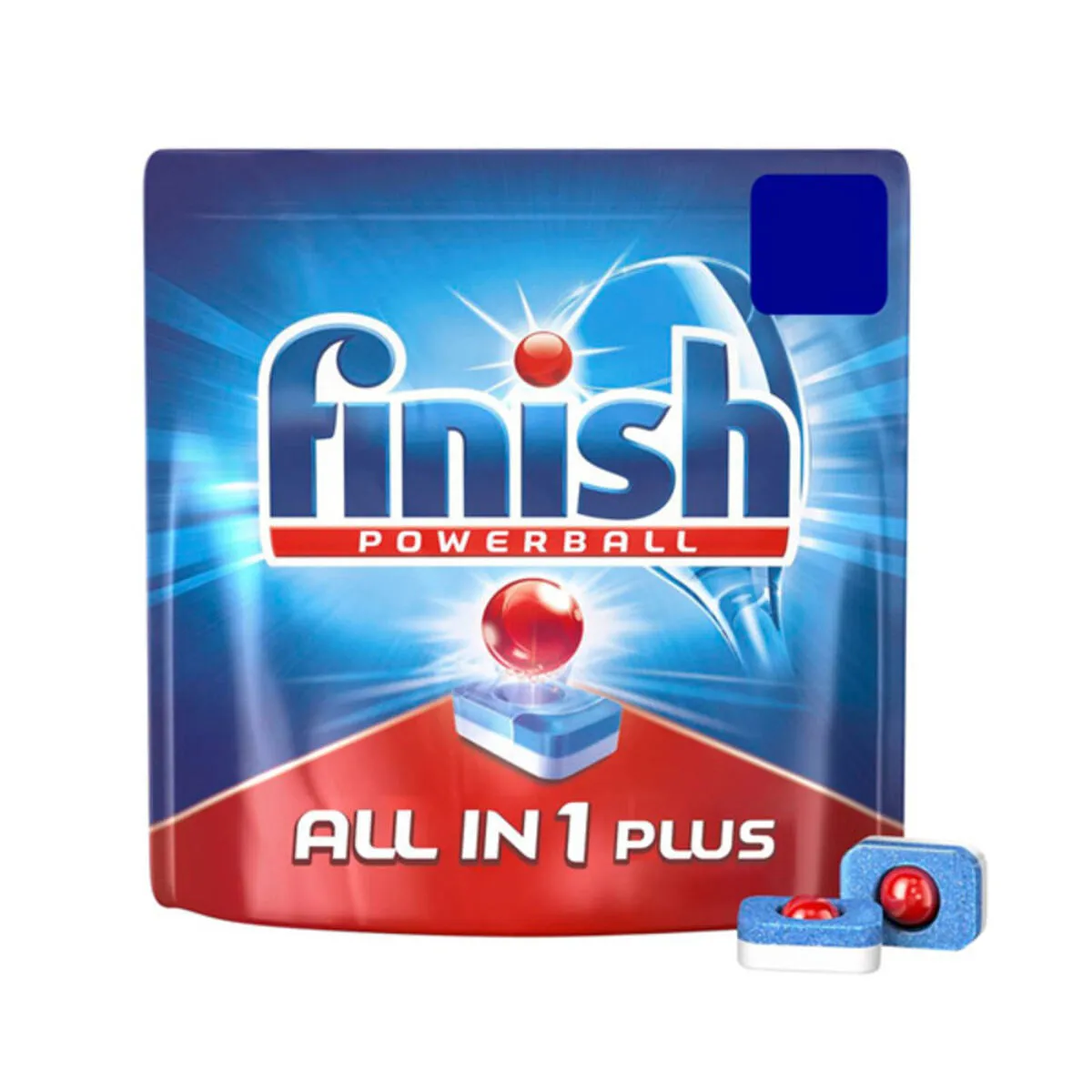 Pastiglie per Lavastoviglie Finish All in One Plus (61 Unità) 