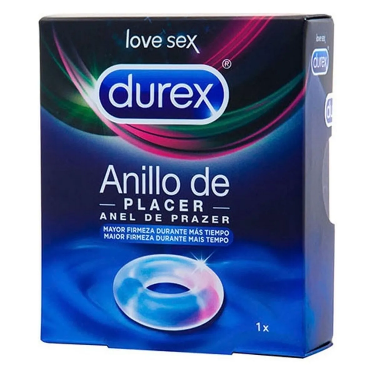 Anello Fallico Pleasure Ring Durex 6001730000 Love Sex 1 ud