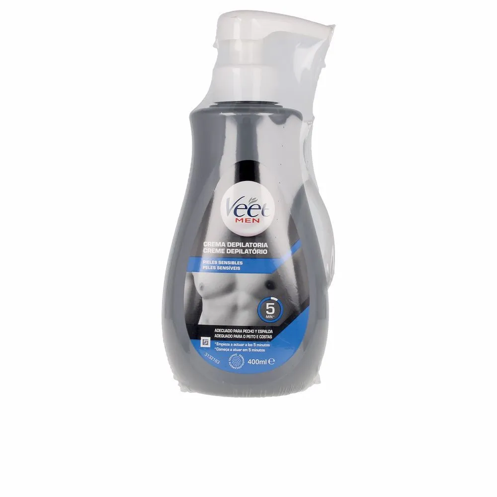 Crema Depilatoria Corpo Veet Men Pelle sensibile (400 ml)