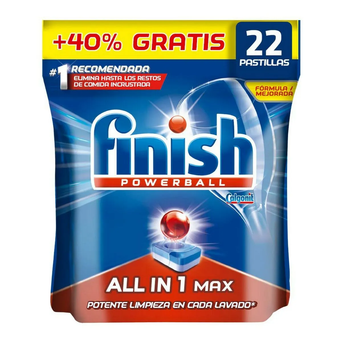 Pastiglie per lavastoviglie Finish (22 uds)