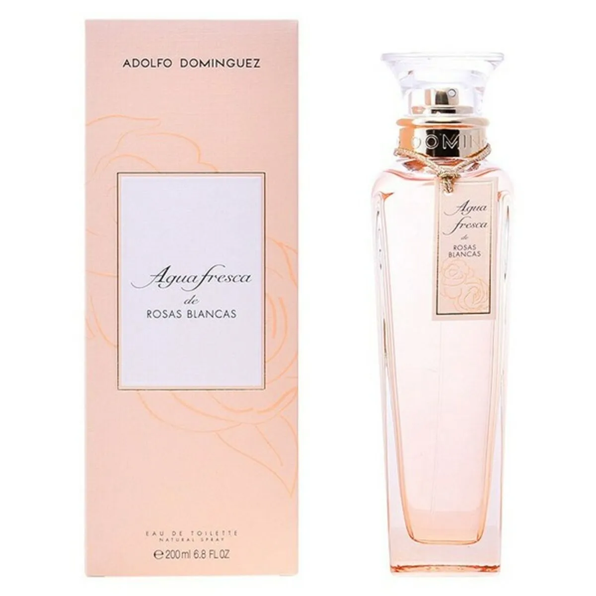 Profumo Donna Agua Fresca Rosas Blancas Adolfo Dominguez EDT (200 ml)