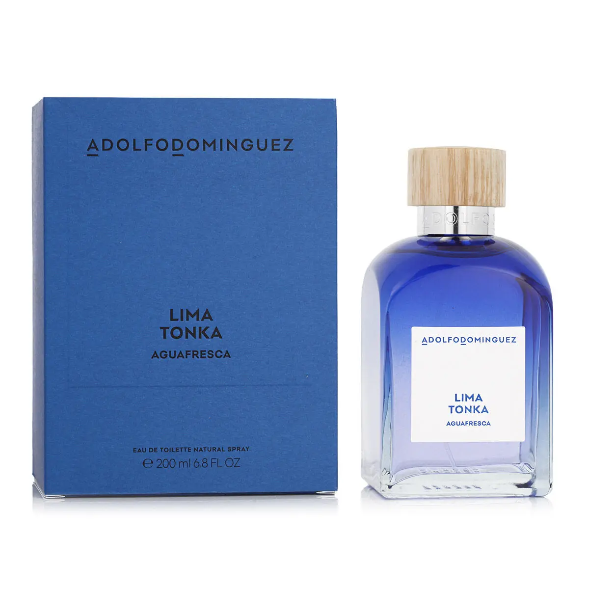 Profumo Uomo Adolfo Dominguez Agua Fresca Lima Tonka EDT 200 ml