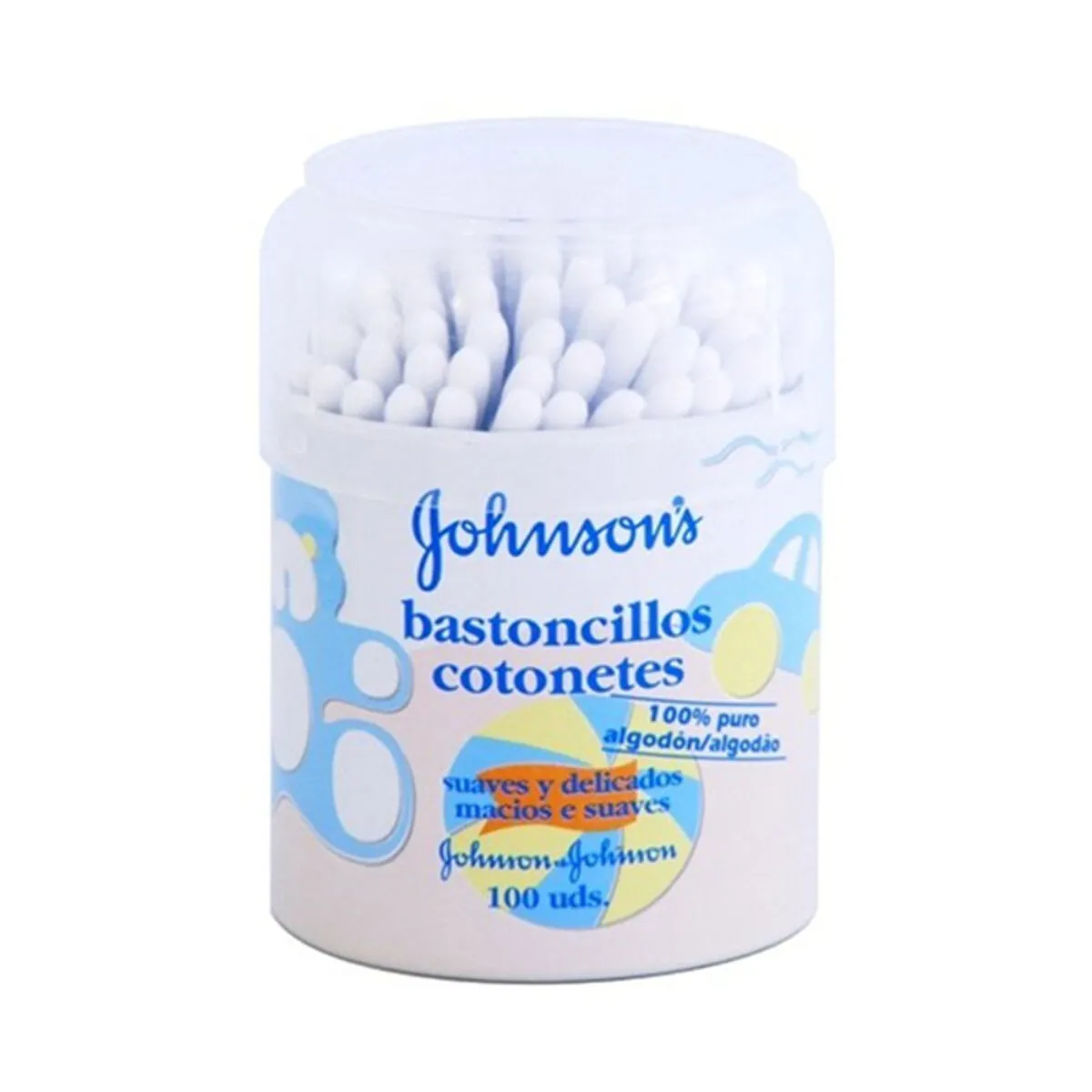 Bastoncini di Cotone Baby Johnson's Baby Bastoncillos (100 uds)