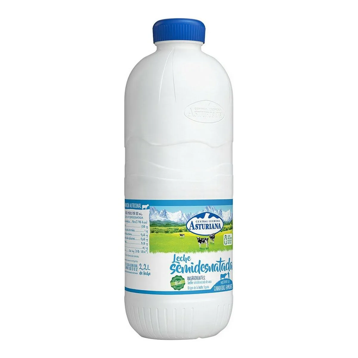 Latte parzialmente scremato Central Lechera Asturiana (2,2 L)