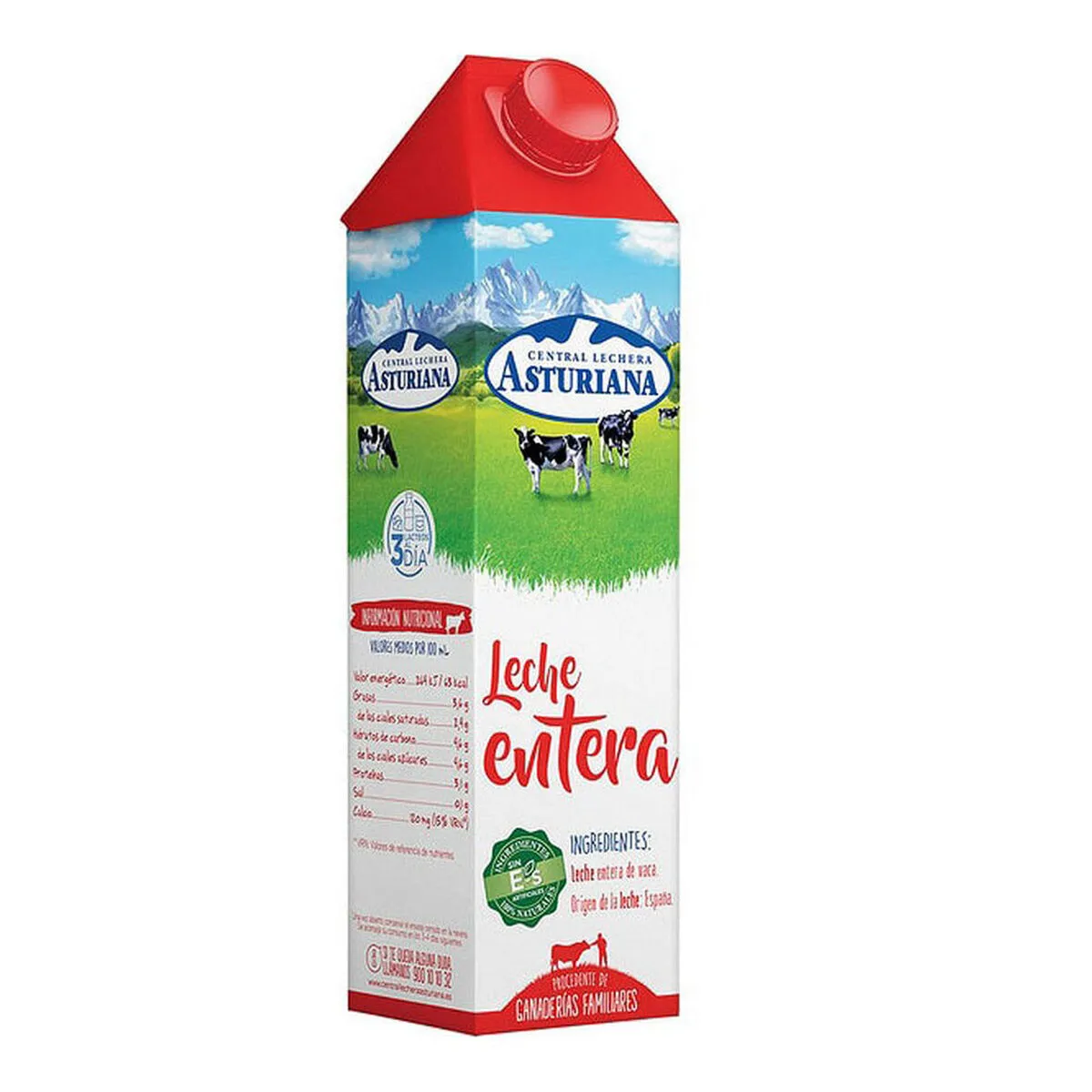 Latte Central Lechera Asturiana (1 L)