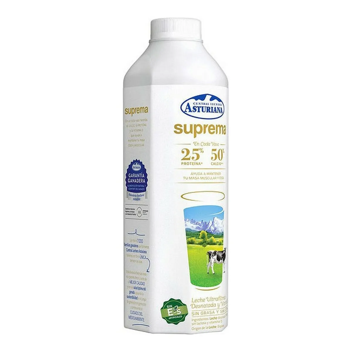 Latte scremato Central Lechera Asturiana Suprema (1 L)