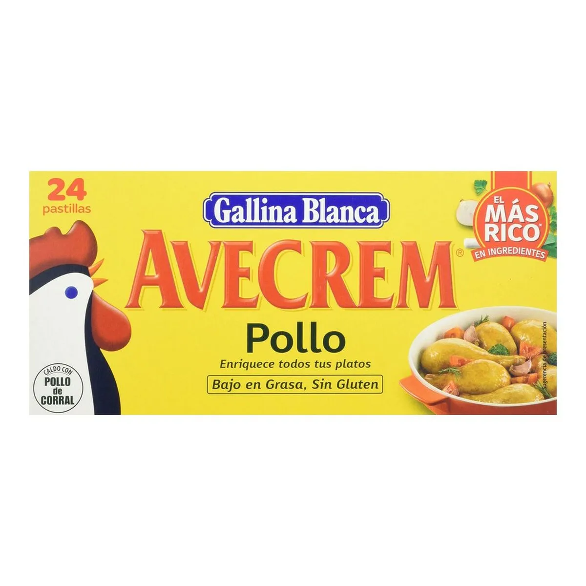 Brodo Avecrem Pollo Tavoletta (24 uds)