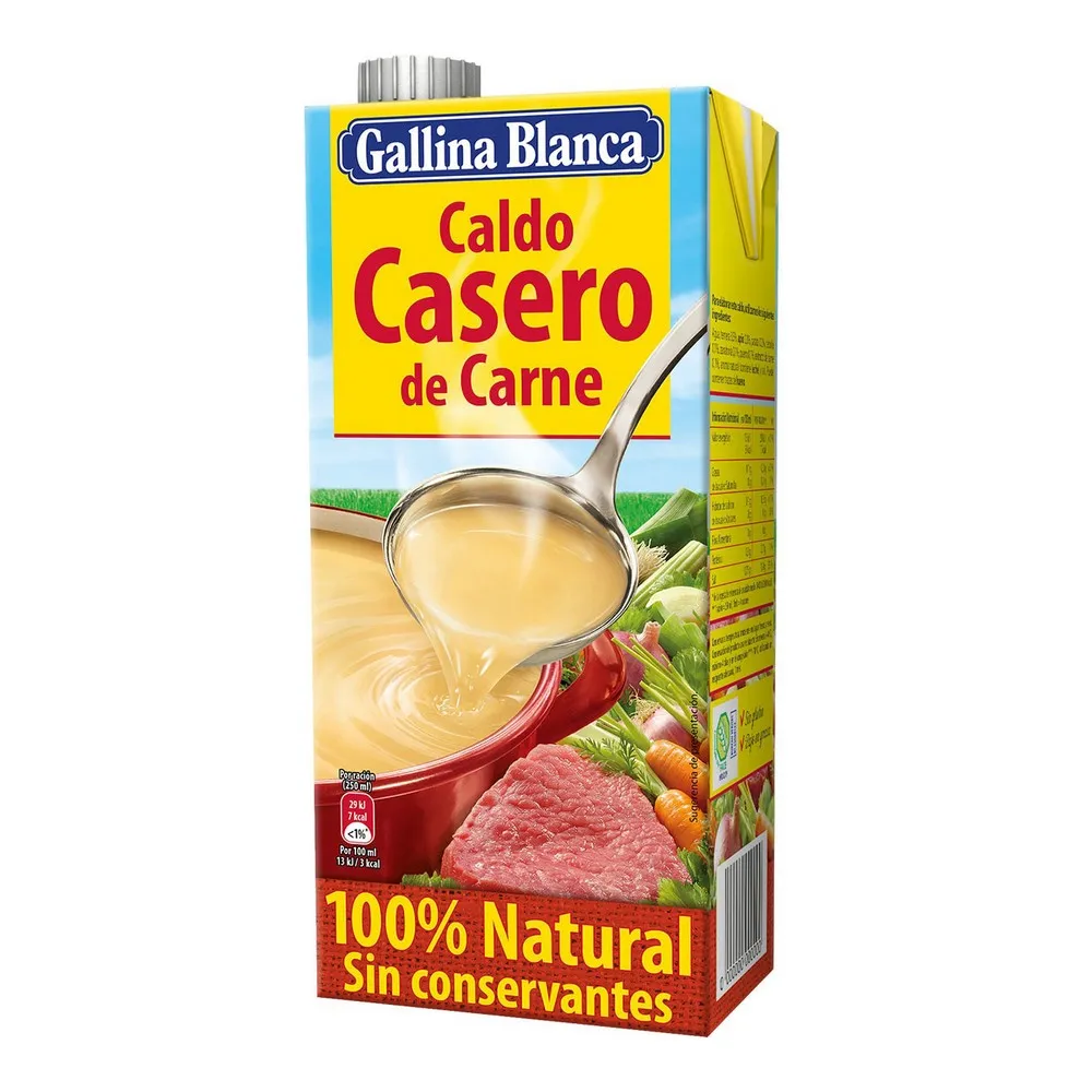 Brodo Gallina Blanca Carne (1 L)