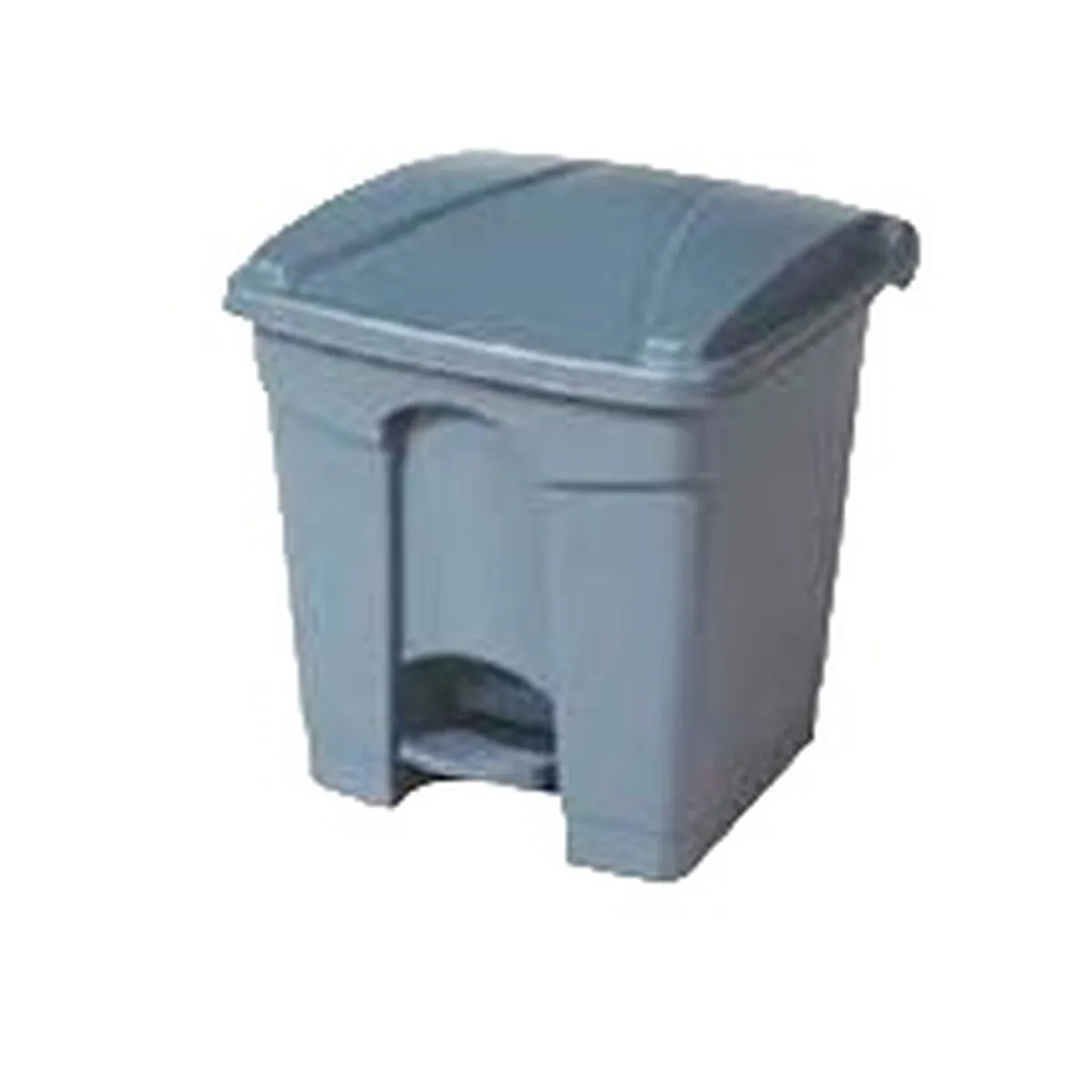 Cestino Grigio Plastica Rettangolare 30 L