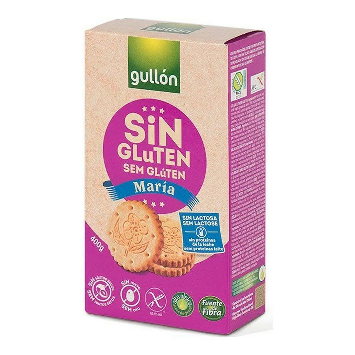 Biscotti Gullón María Senza Glutine (380 g)