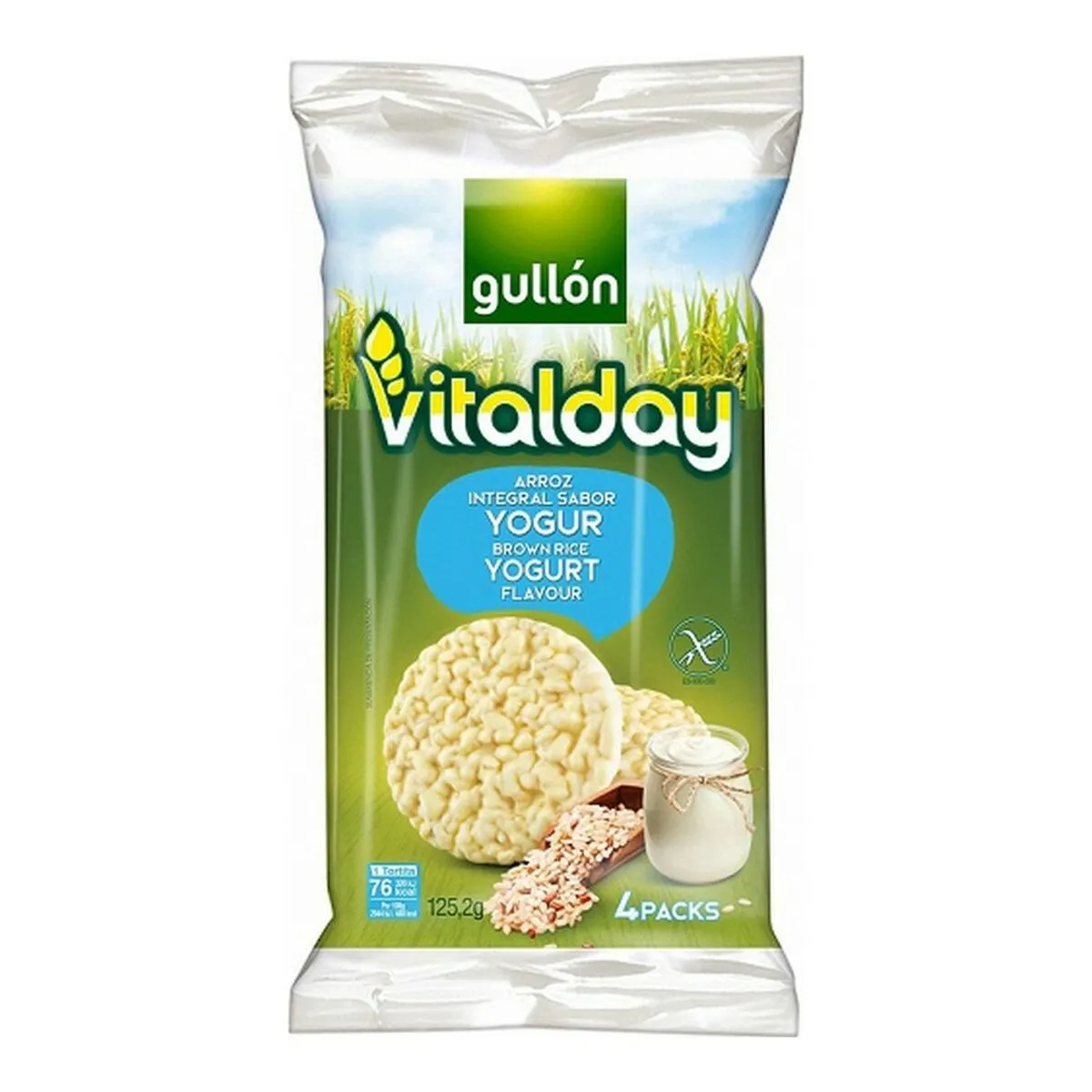 Gallette di Riso Gullón Yogurt (125 g)