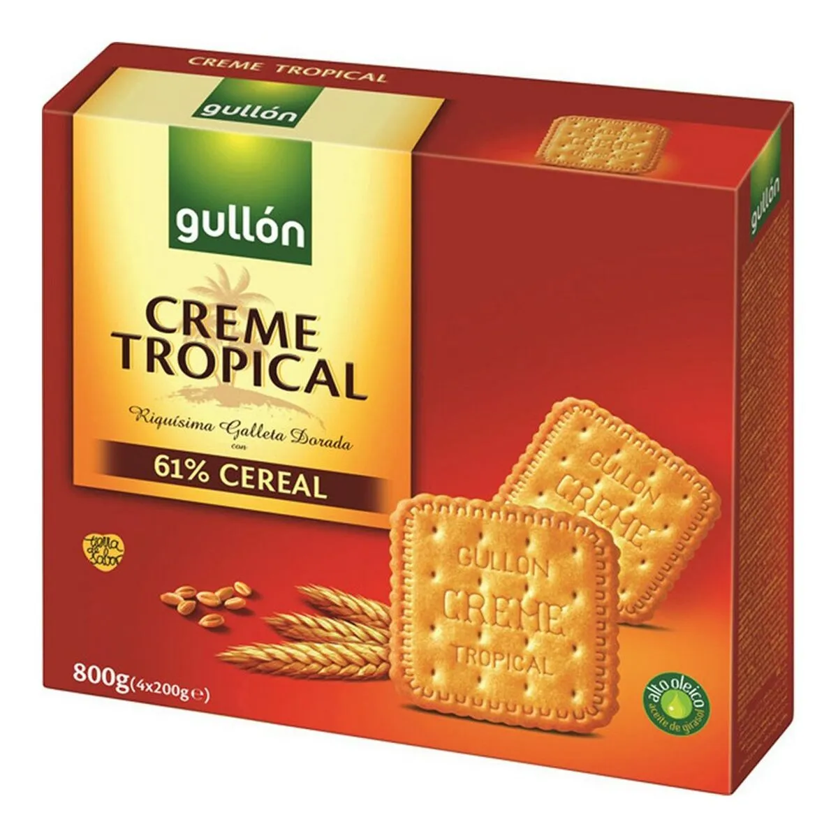 Biscotti Gullón Creme Tropical (800 g)