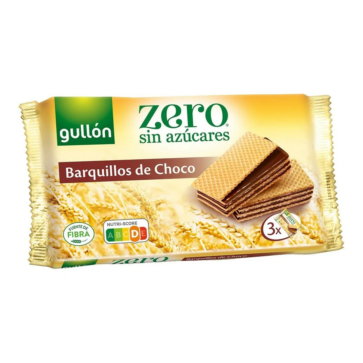 Biscotti al Cioccolato Gullón Wafer Diet Nature (180 g)