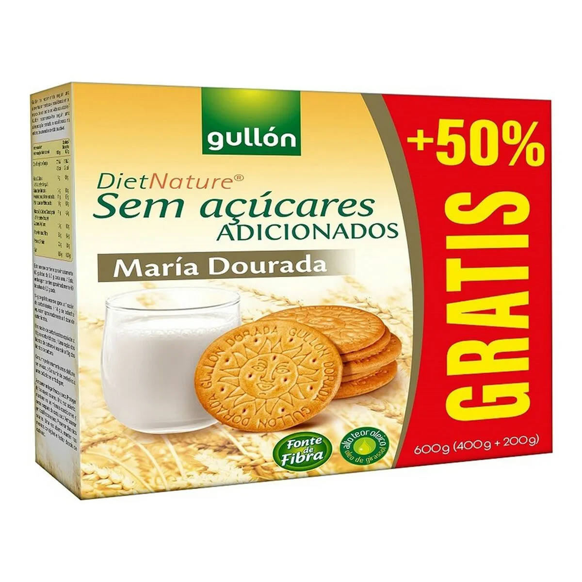 Biscotti Gullón Maria Zero (400 g)