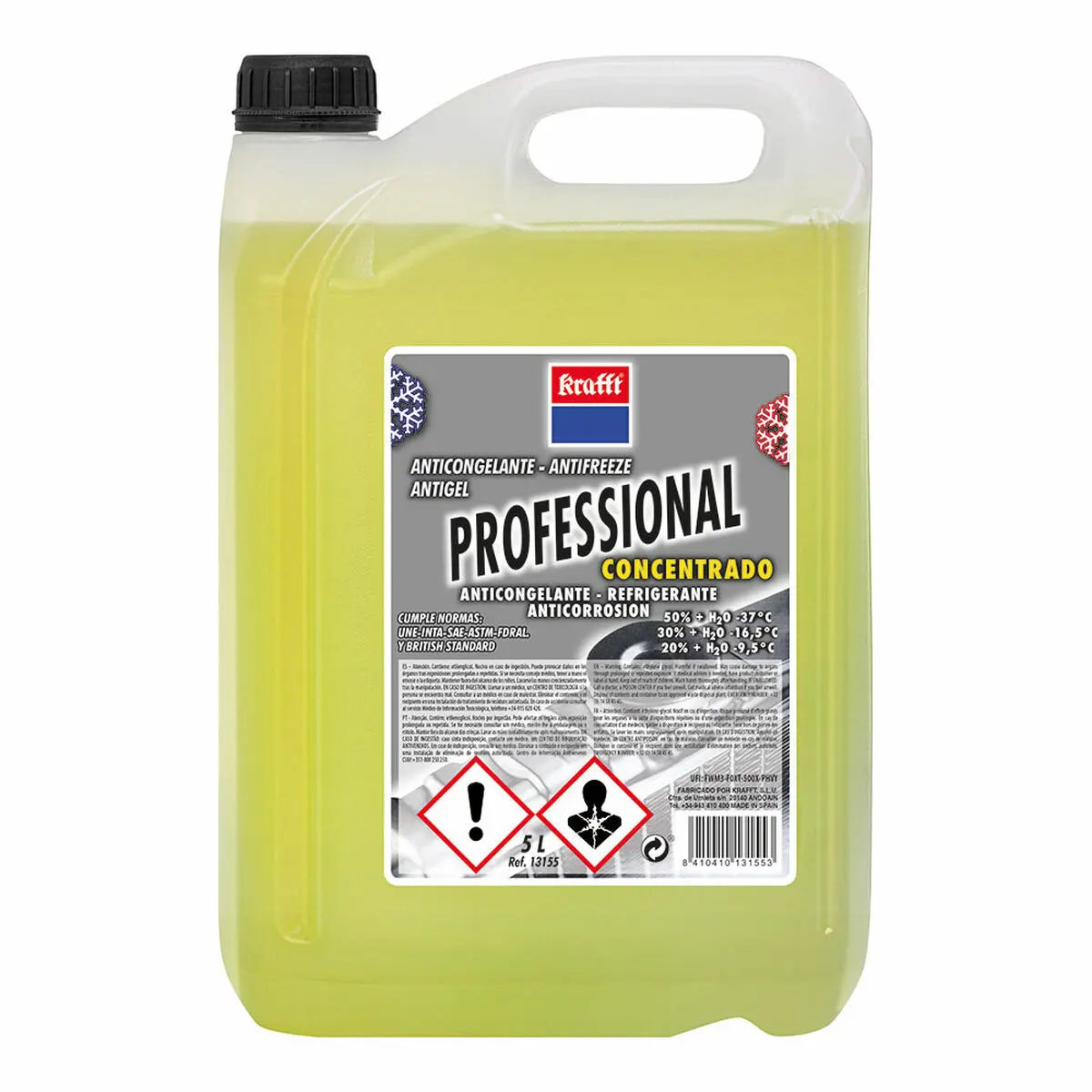 Antigelo Krafft Professional 5 L Concentrato