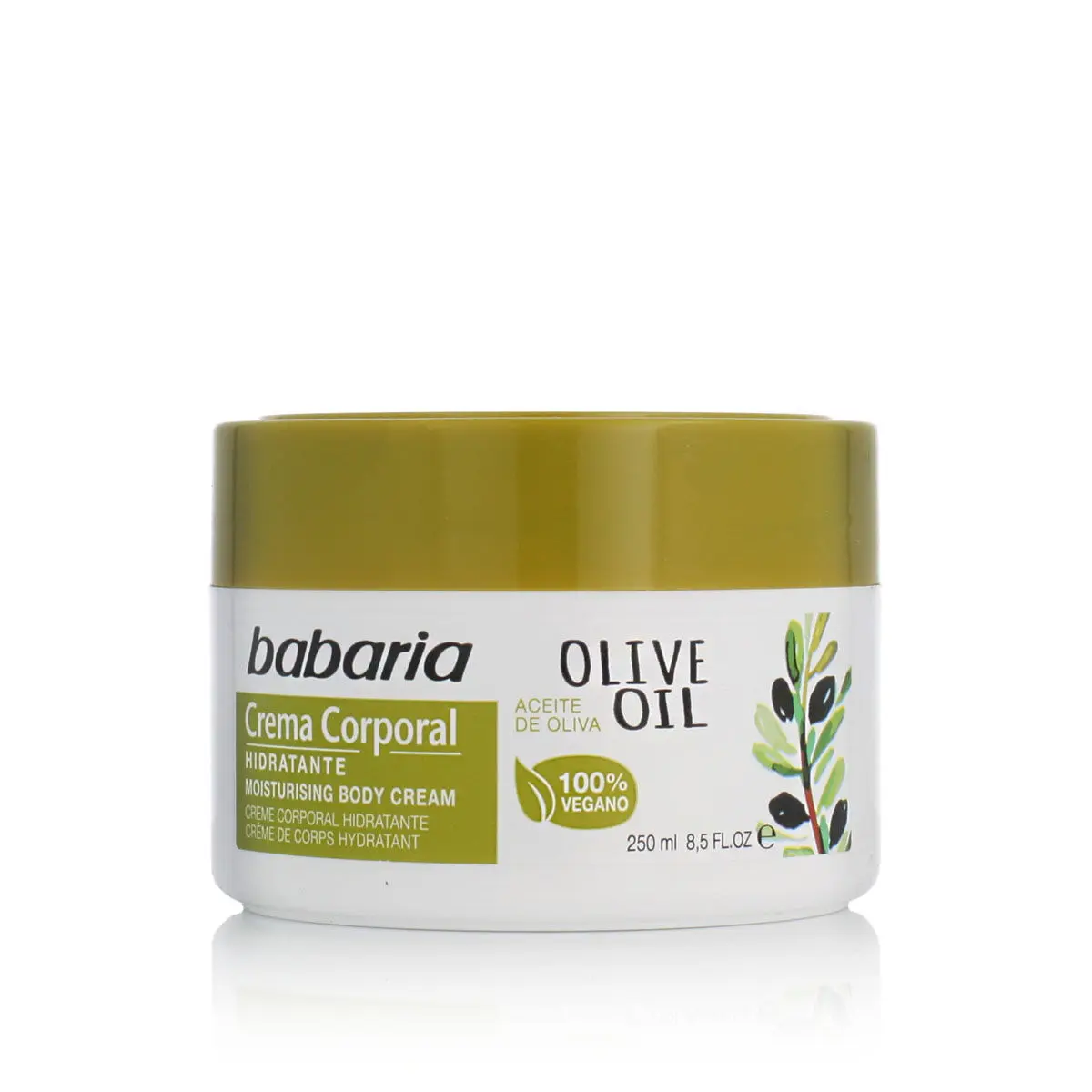 Crema Corpo Idratante Babaria Olio d'Oliva 250 ml