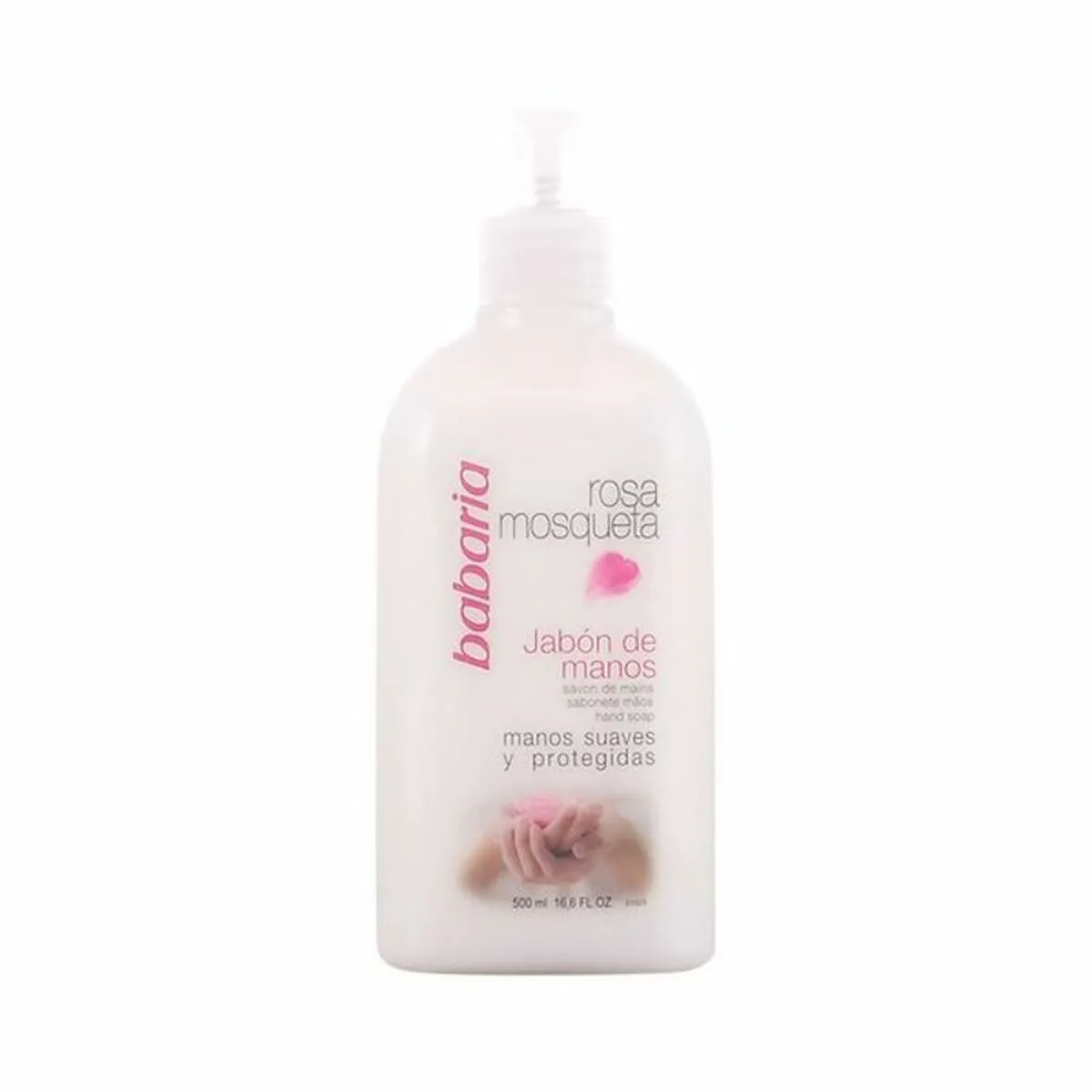 Sapone Mani Rosa Mosqueta Babaria Rosa Mosqueta (500 ml) 500 ml