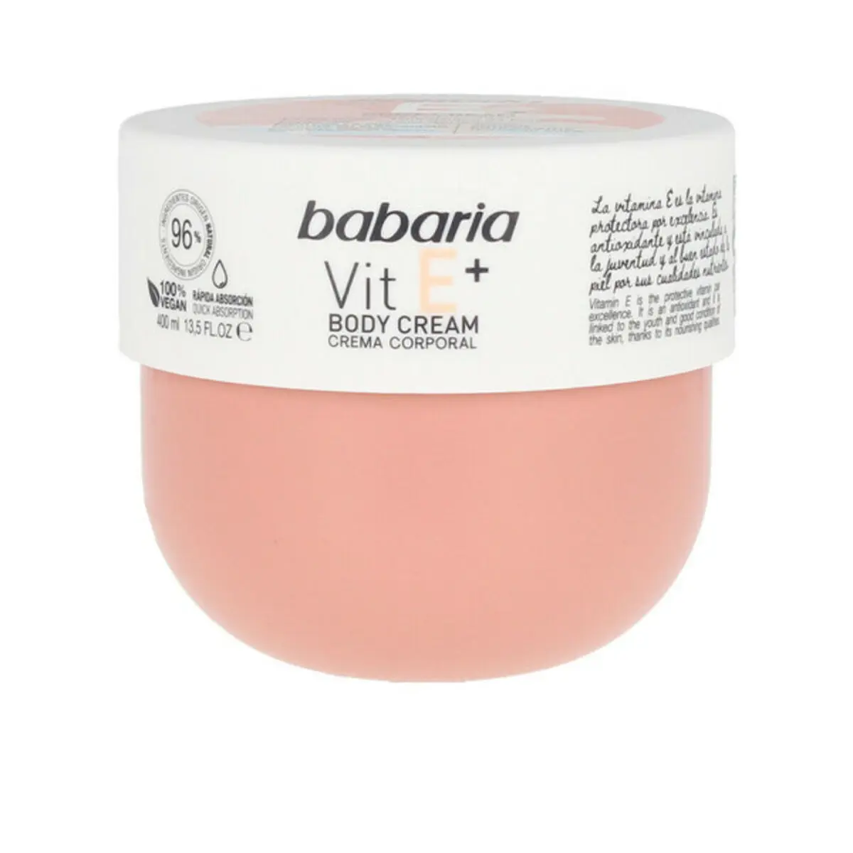 Crema Corpo Babaria Vitamin E 400 ml