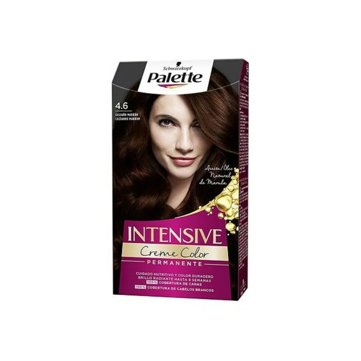 Tintura Permanente Palette Schwarzkopf Castano N 4,6