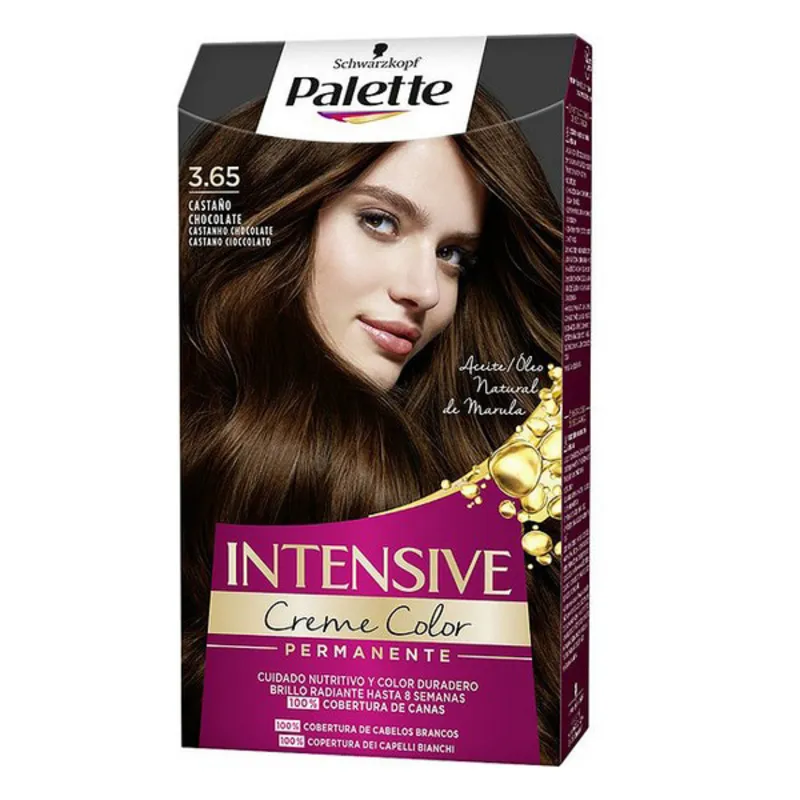 Tintura Permanente Palette Schwarzkopf Castano N 3,65