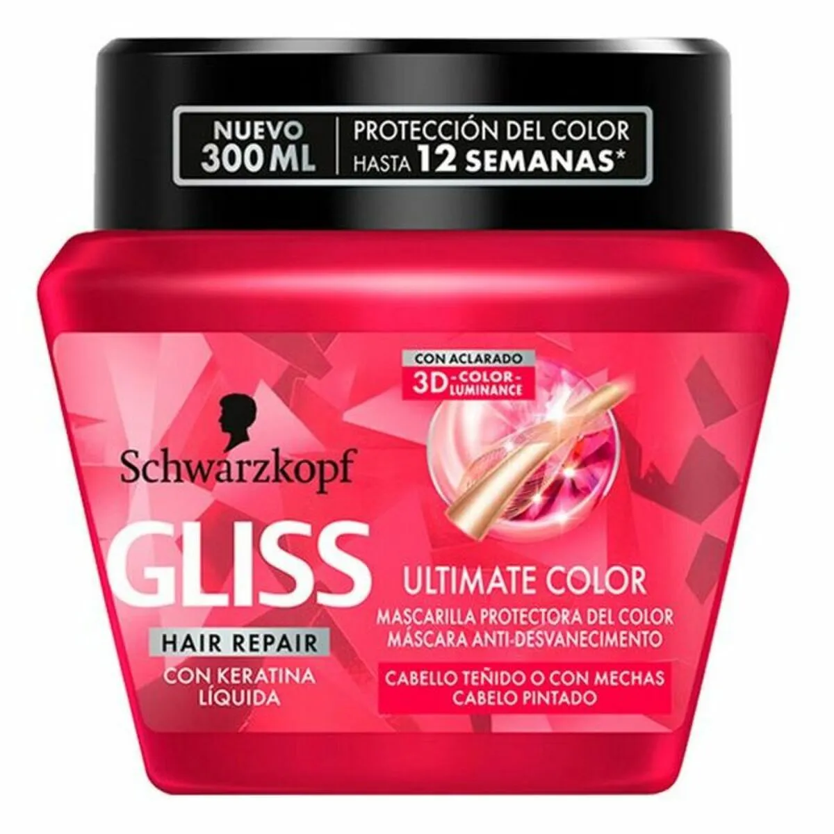 Maschera Protettiva del Colore Glis Ultimate Color Schwarzkopf (300 ml)