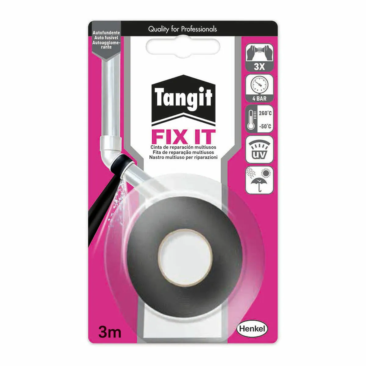 Sigillante Tangit Fix It 2198905 Fascia Silicone 3 m