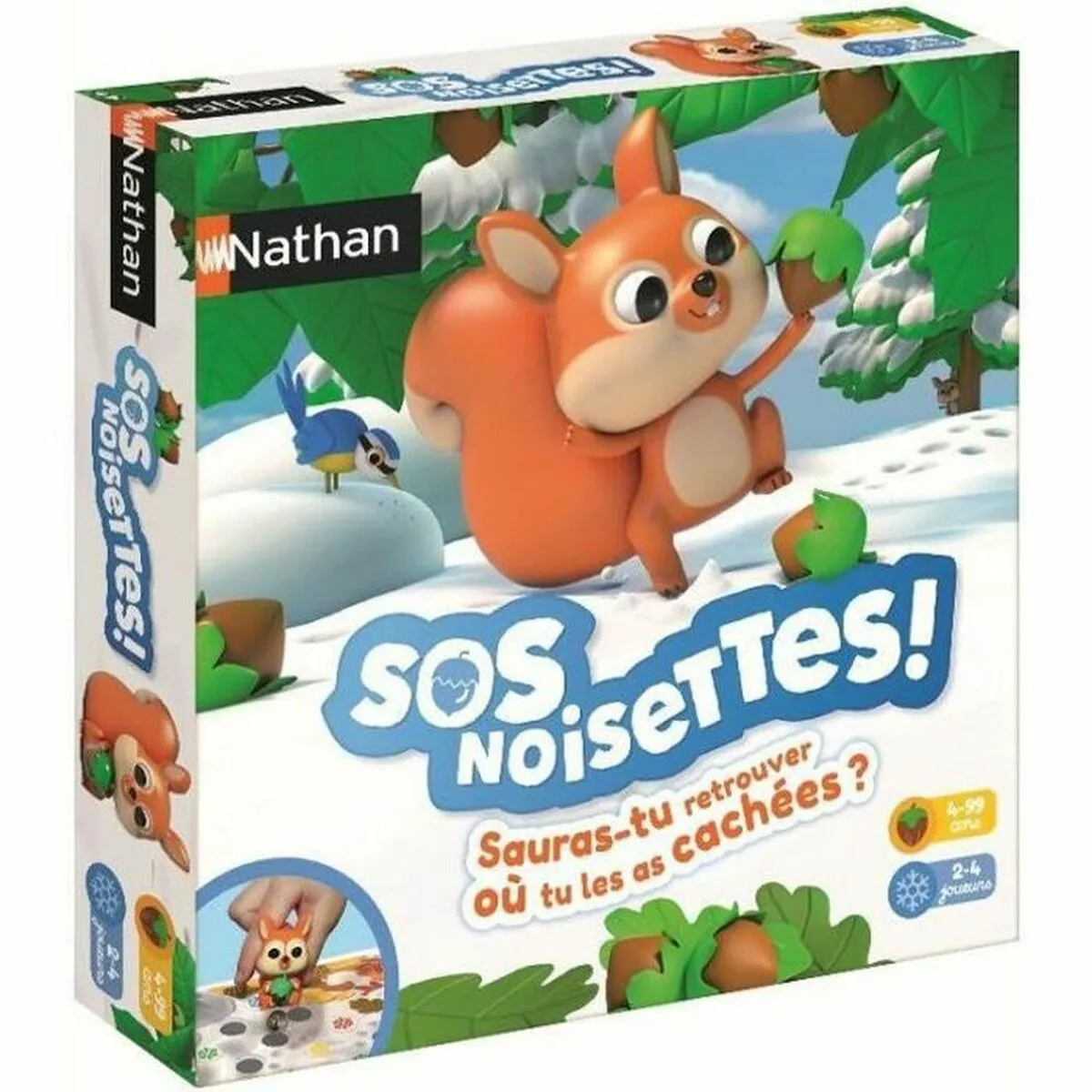 Gioco da Tavolo Nathan Sos Noisettes (FR)