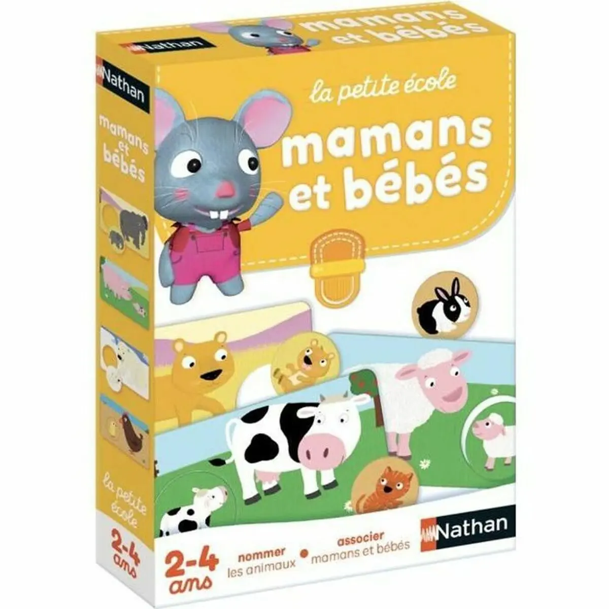 Gioco da Tavolo Nathan Moms and Babies (FR) Multicolore (Francese)