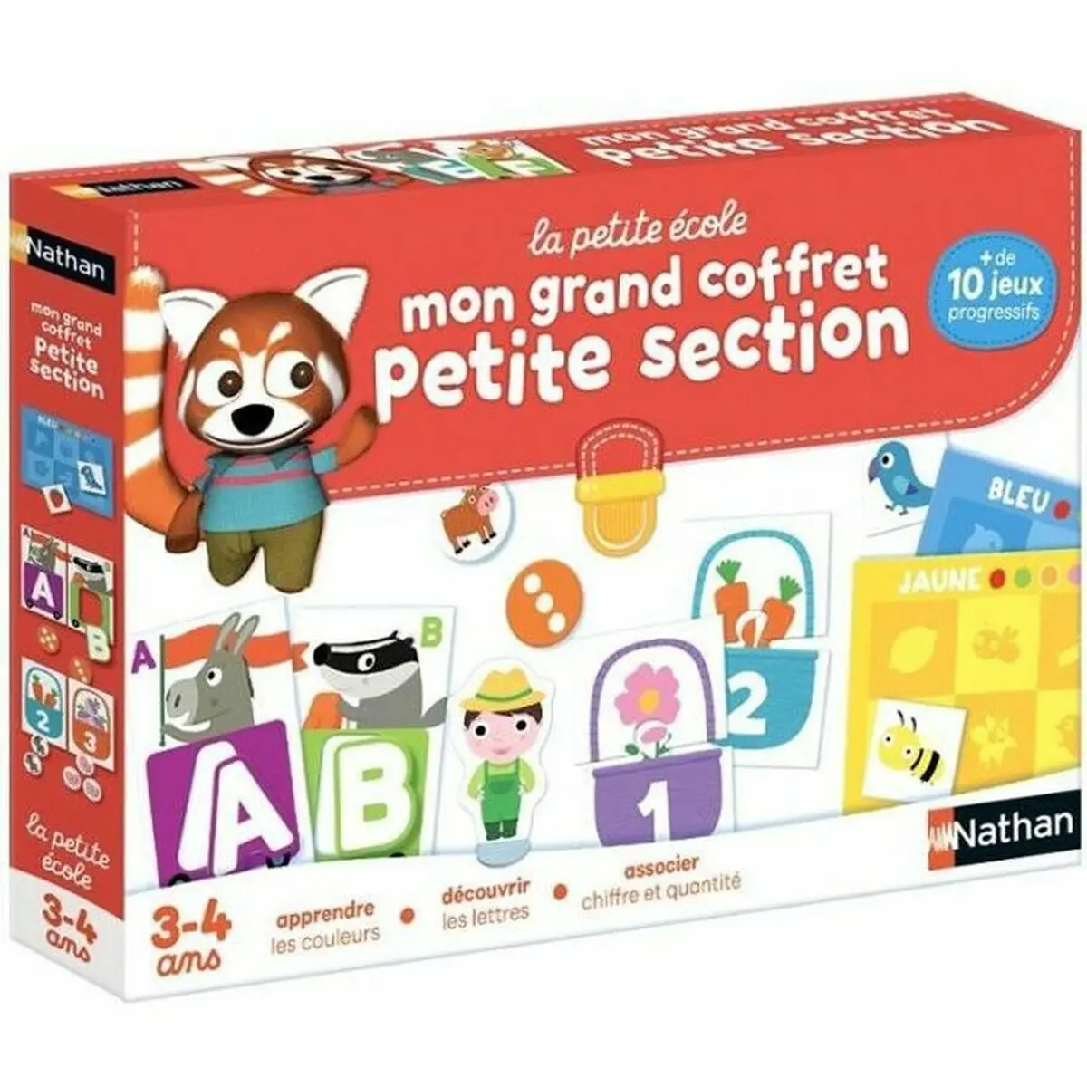 Gioco Educativo Prima Infanzia Nathan My Large Small Section Box (Francese) (FR)