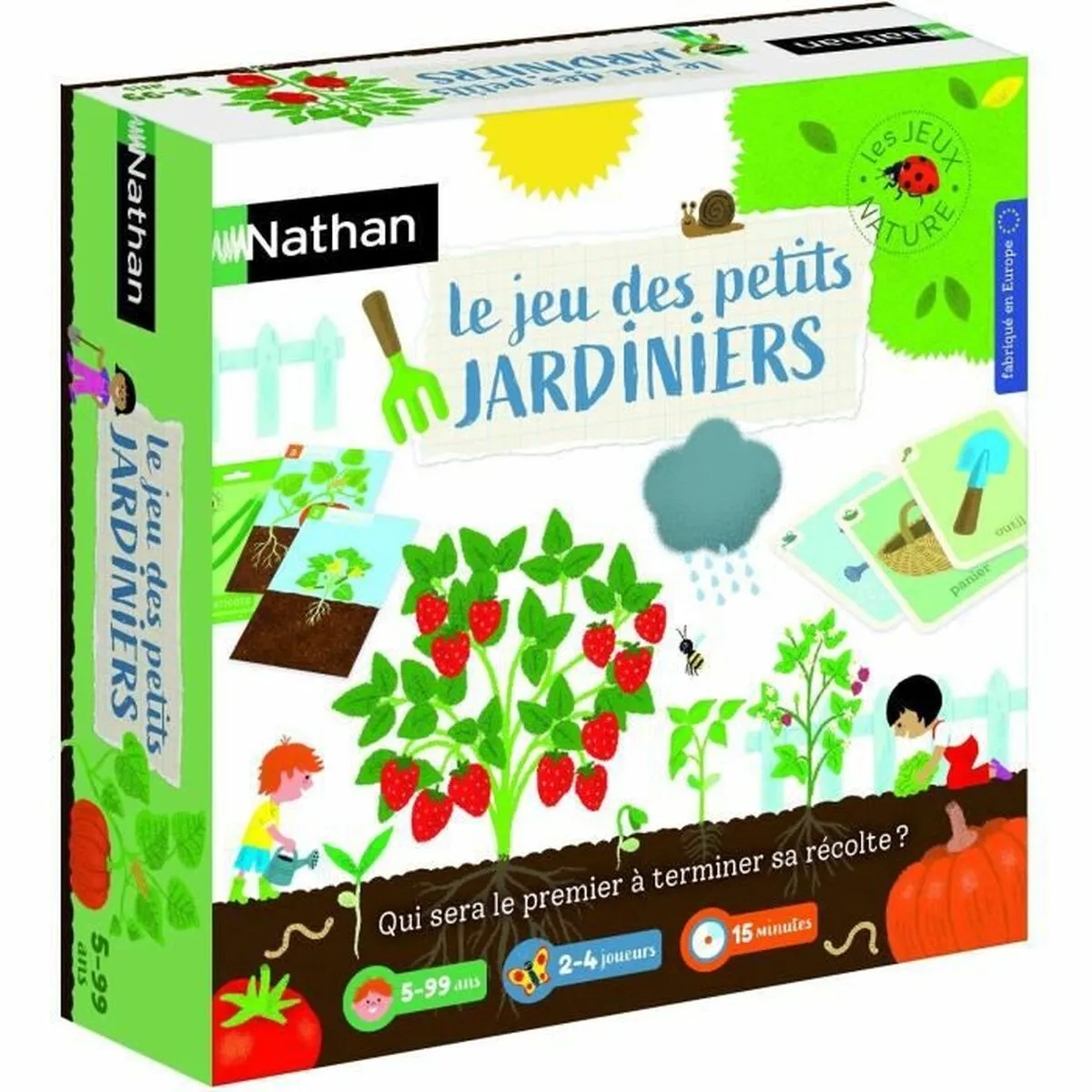 Gioco da Tavolo Nathan Little Gardeners (FR)