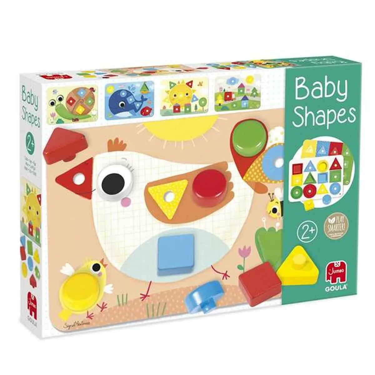 Puzzle per Bambini Goula Baby Shapes