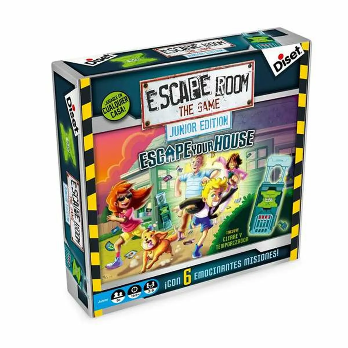 Gioco da Tavolo Diset Escape Room Junior The Same