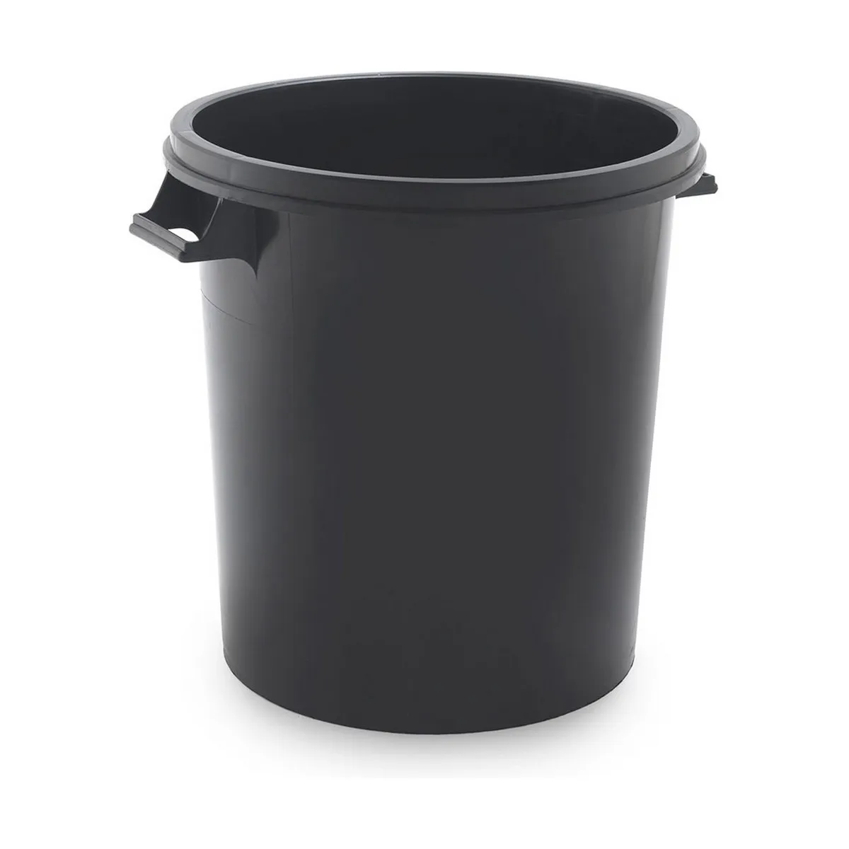 Secchio della spazzatura SP Berner Nero Plastica 50 L