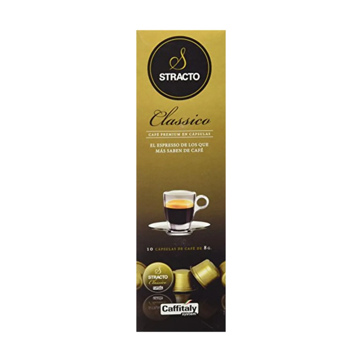 Capsule di caffè Stracto 80644 Classico (80 uds)