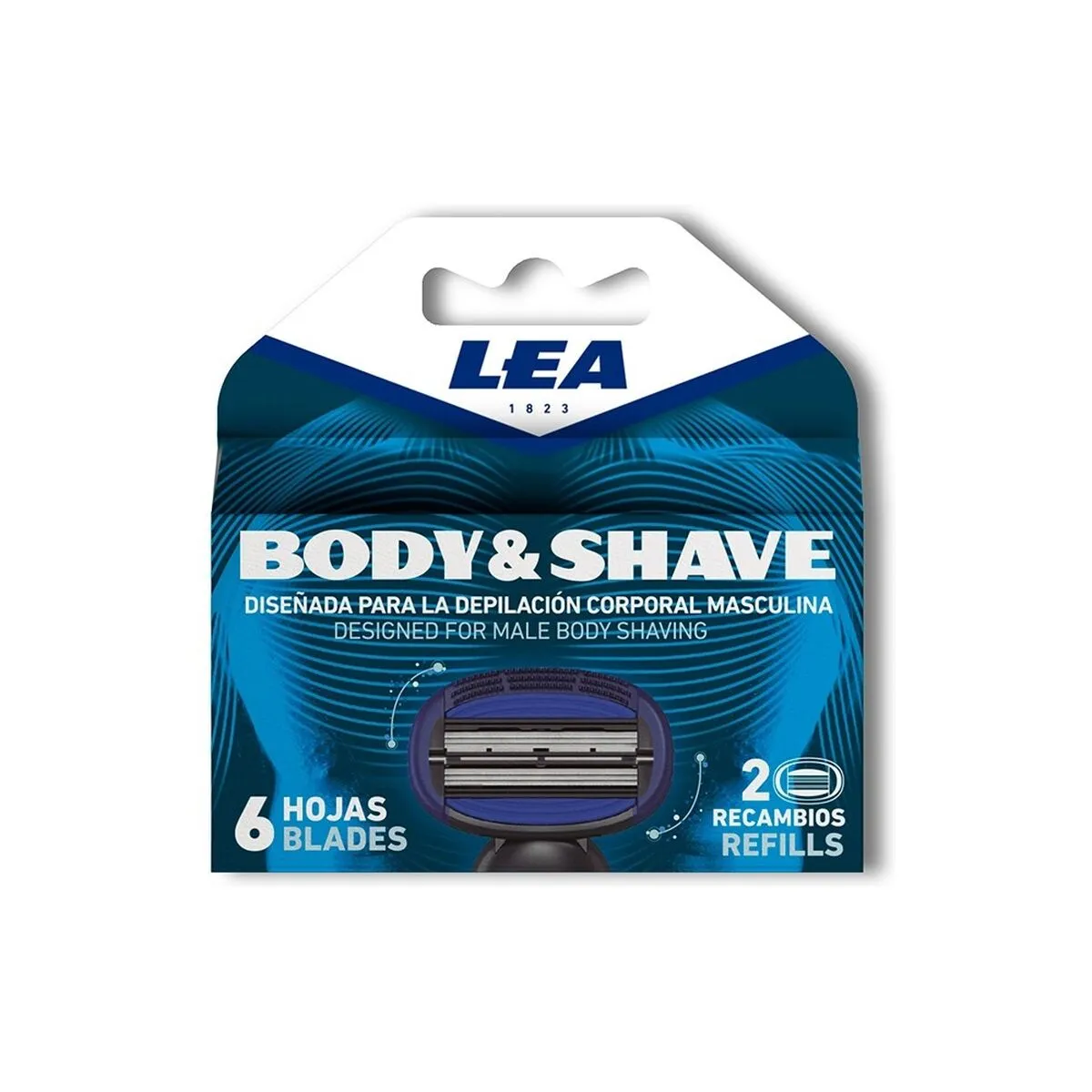 Lama di Ricambio per Rasoio Lea Body Shave (2 uds)