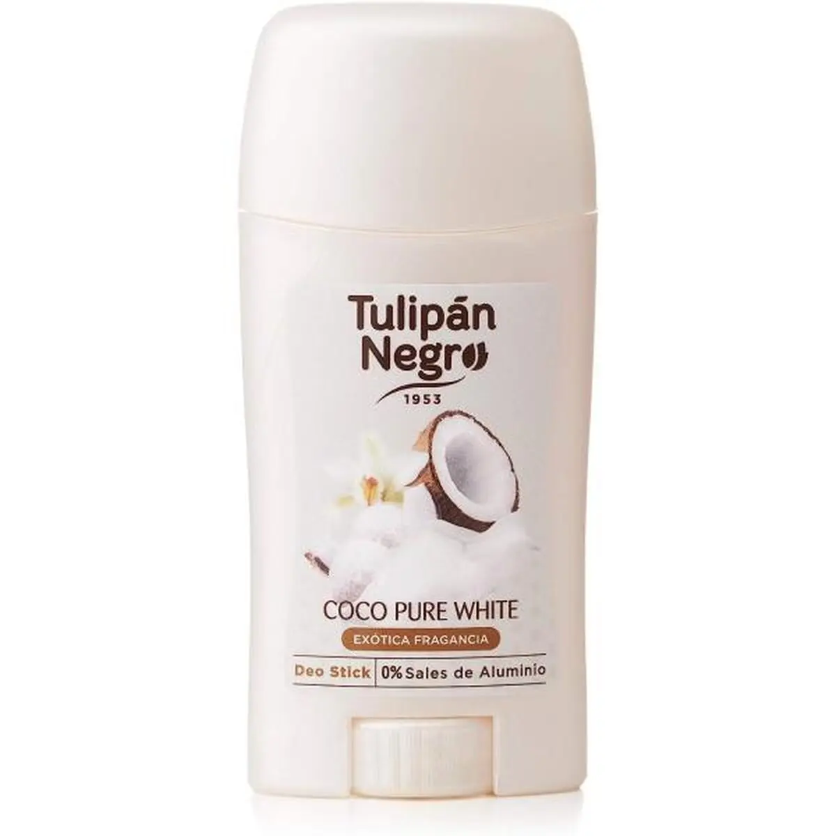 Deodorante Stick Tulipán Negro Coco Pure White 50 ml