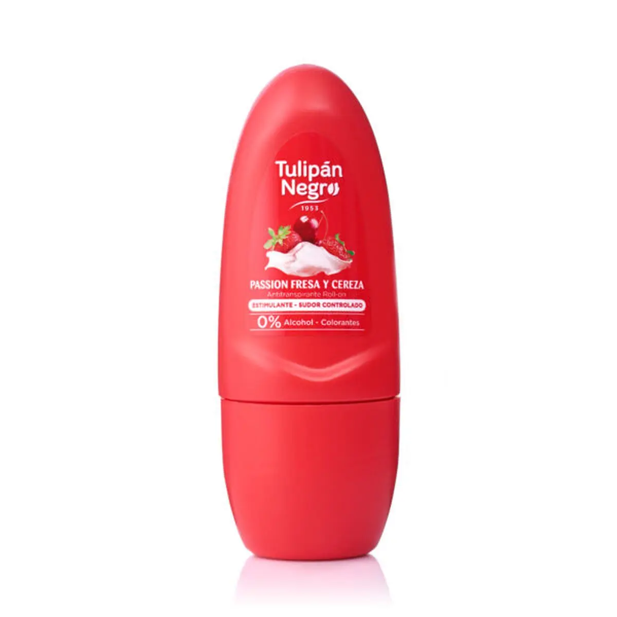 Deodorante Roll-on Tulipán Negro Passion Fresa y Cereza 50 ml