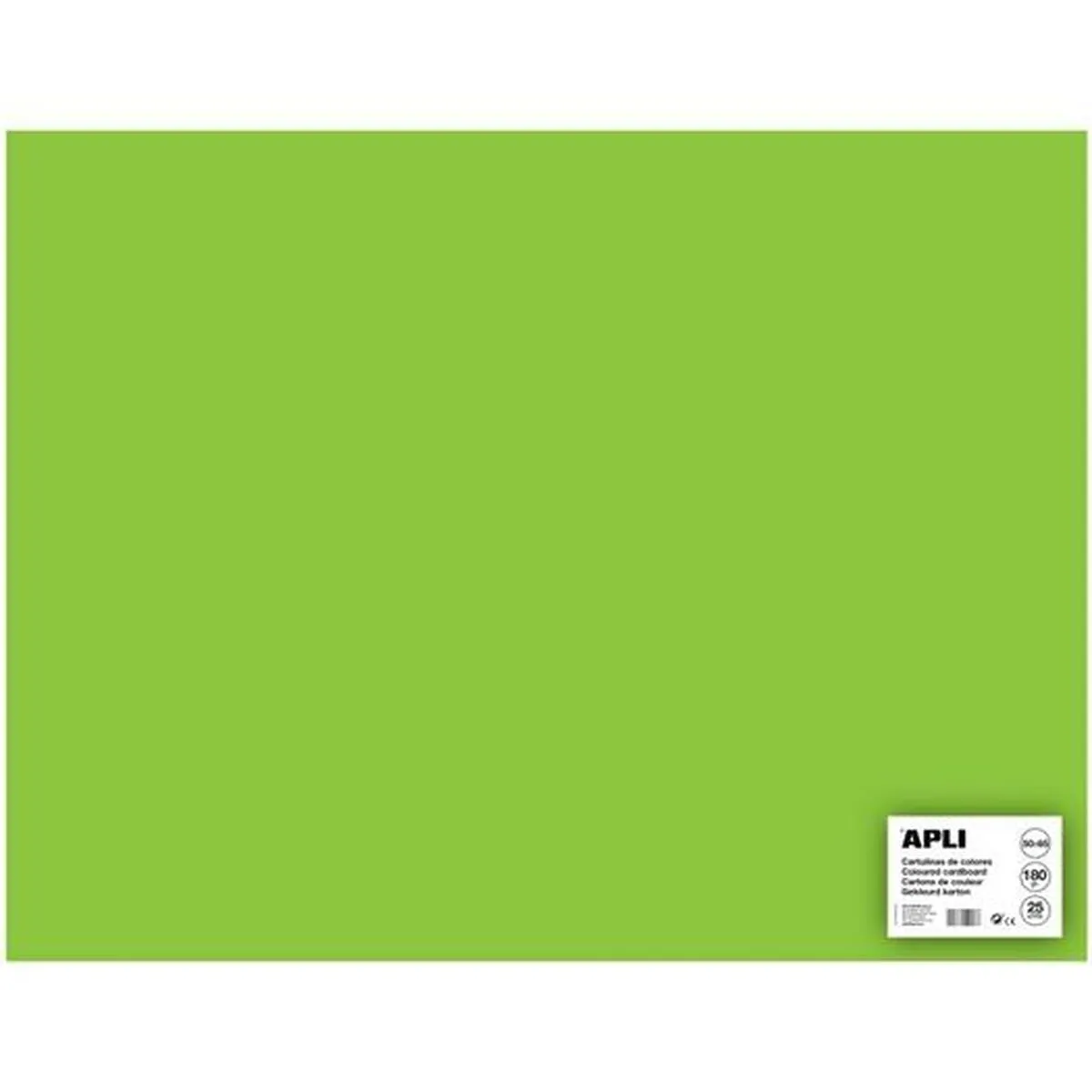 Cartoncini Apli Verde Chiaro 50 x 65 cm