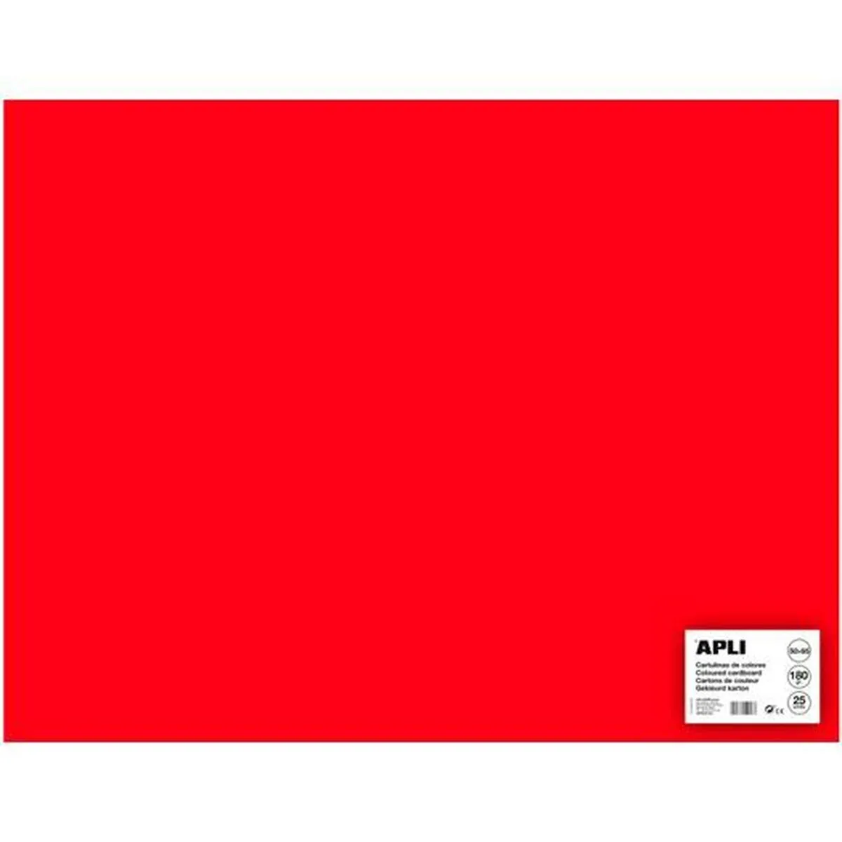 Cartoncini Apli Rosso 50 x 65 cm