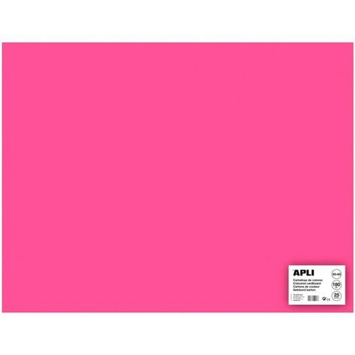 Cartoncini Apli Hot Rosa 50 x 65 cm