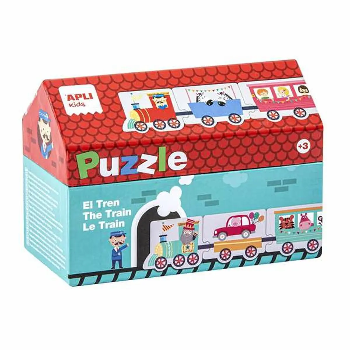 Cubo di Rubik Apli The Train 20 Pezzi