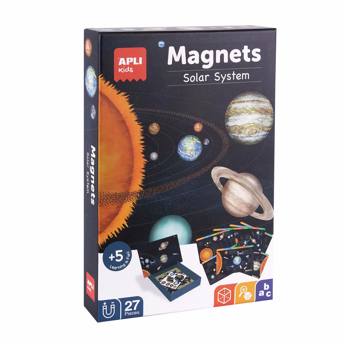 Gioco Magnetico Apli Solar System Multicolore