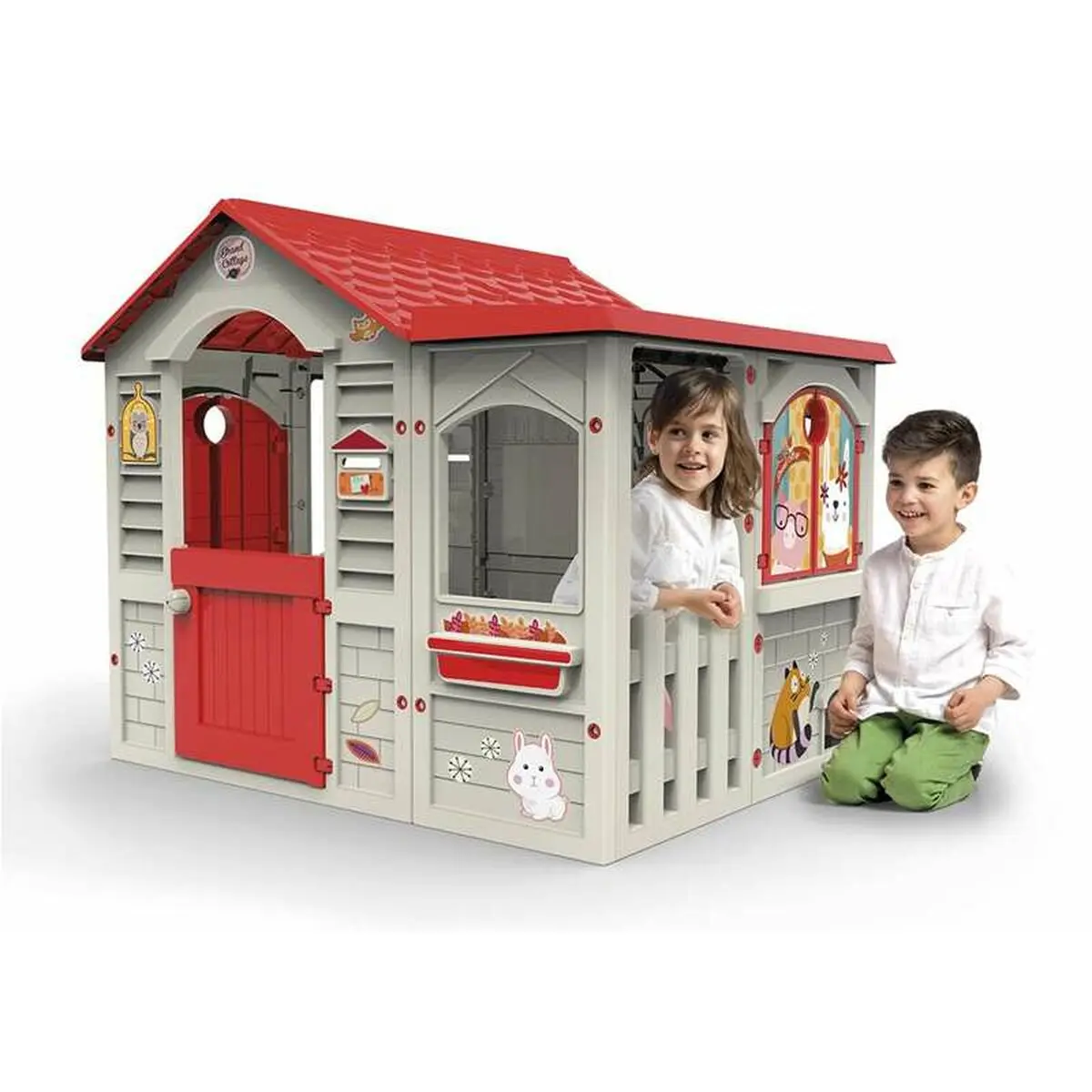 Casa da Gioco per Bambini Chicos Grand Cottage XL 122 x 103 x 104 cm