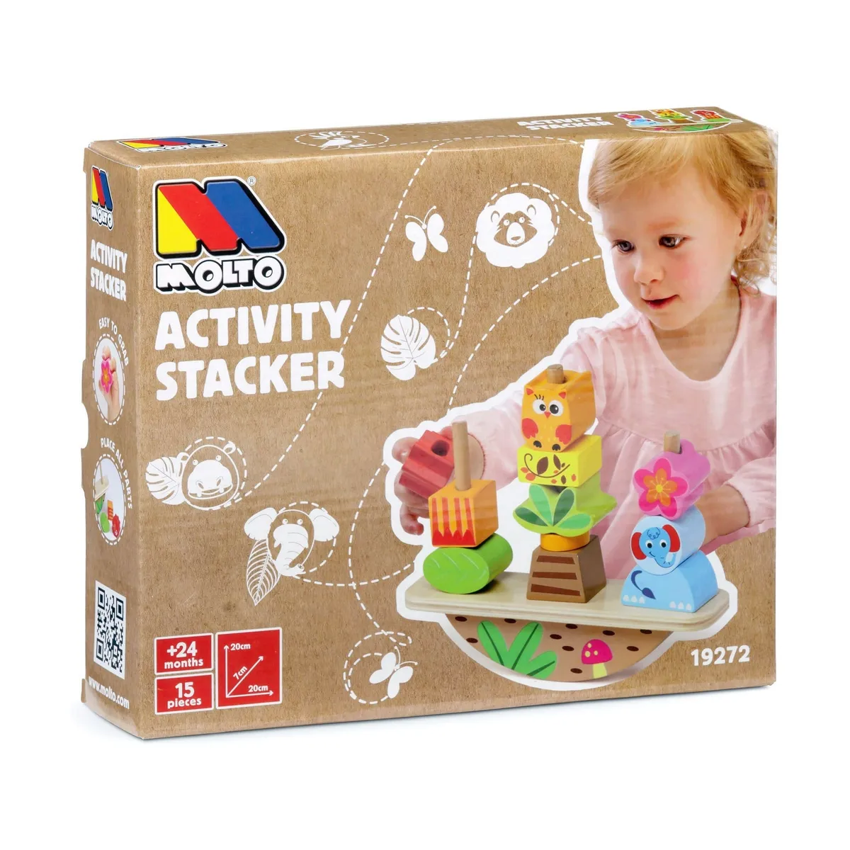 Giocattolo per bebè Moltó Activity Stacker