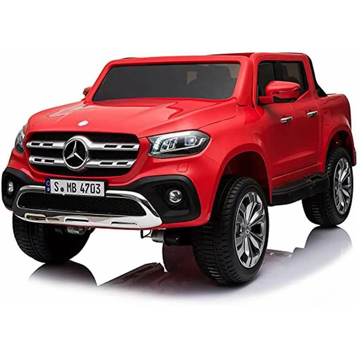 Macchina Elettrica per Bambini Injusa Mercedes Benz X Class Pick Up Rosso 12 V