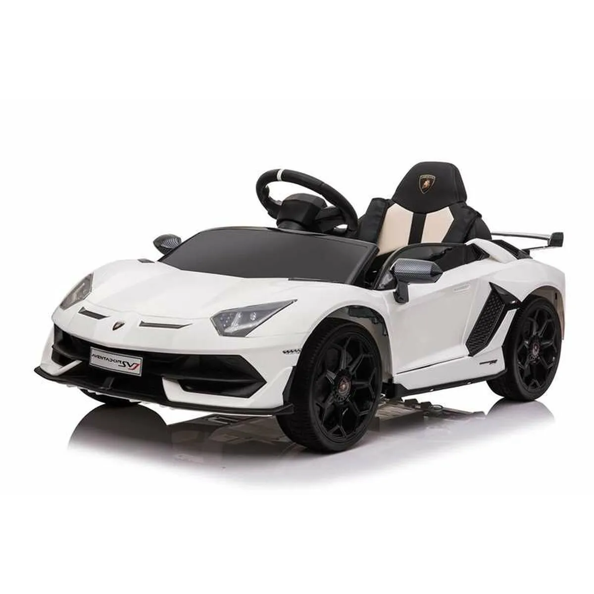 Macchina Elettrica per Bambini Injusa Aventador Svj Bianco 151 x 63 x 102.5 cm