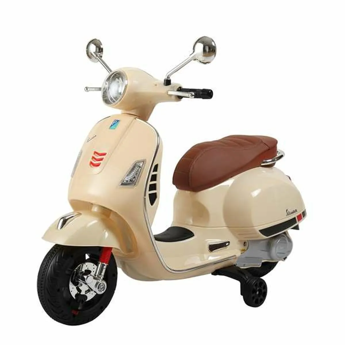 Scooter elettrico per bambini Vespa Beige 102 x 50,5 x 75,5 cm