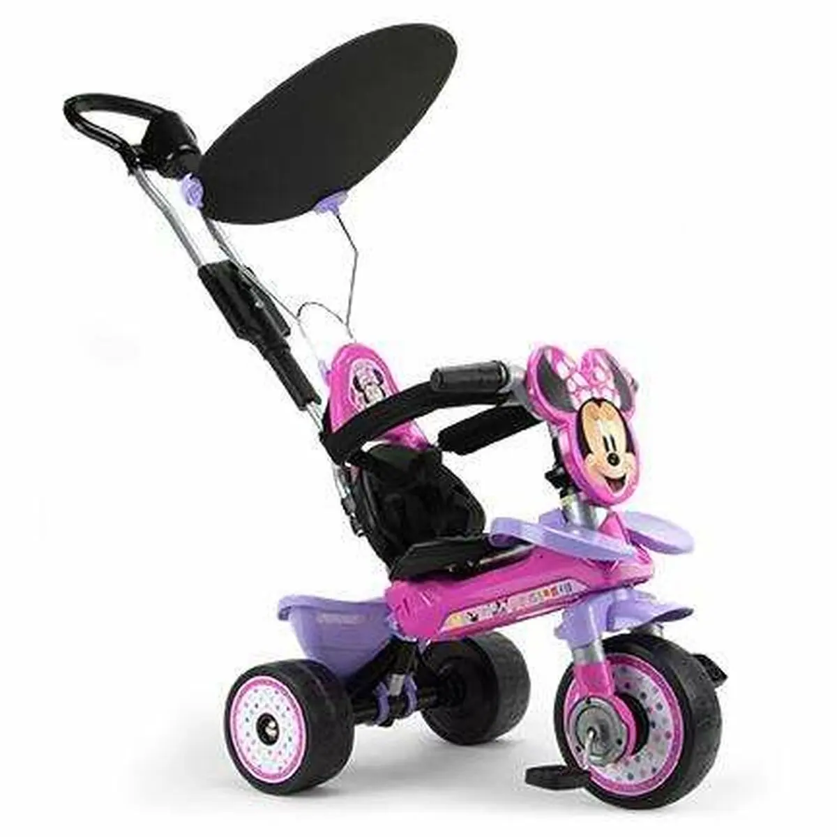 Triciclo Injusa Sport Baby Minnie Viola Rosa